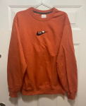 Vintage Nike X Snoopy 80s 90s Cartoon Crewneck Embroidered Sweatshirt - Limited Edition