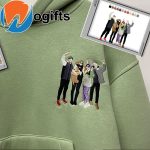 Personalized Embroidered Hoodie with Custom Photo Portrait