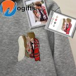 Personalized Embroidered Hoodie with Custom Photo Portrait