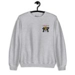 Stylish Eddie Munson Icon Embroidered Sweater - Shop Online Now!