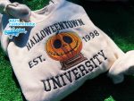 Halloweentown University Embroidered Crewneck - Shop the Spookiest Styles Online