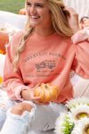 Harvest Farms Embroidered Sweatshirt - Fall Halloween Crewneck | Shop Online Now