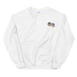 Spooky Halloween Embroidered Unisex Crewneck Sweatshirt - Perfect for Sugar Cookie Lovers!