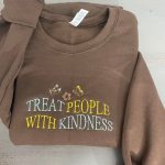 Shop the Trend: Treat People With Kindness Embroidered Sweatshirt - Limited Edition