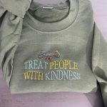 Shop the Trend: Treat People With Kindness Embroidered Sweatshirt - Limited Edition