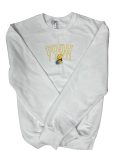 Disney Embroidered Crewneck Sweatshirt - Winnie The Pooh Dripping Honey Design