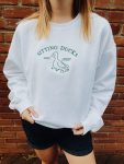 Sitting Ducks Club Embroidered Crewneck Sweatshirt - Premium Quality and Unique Designs