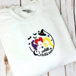 Hocus Pocus Embroidered Crewneck Sweatshirt - Unique and Stylish Designs