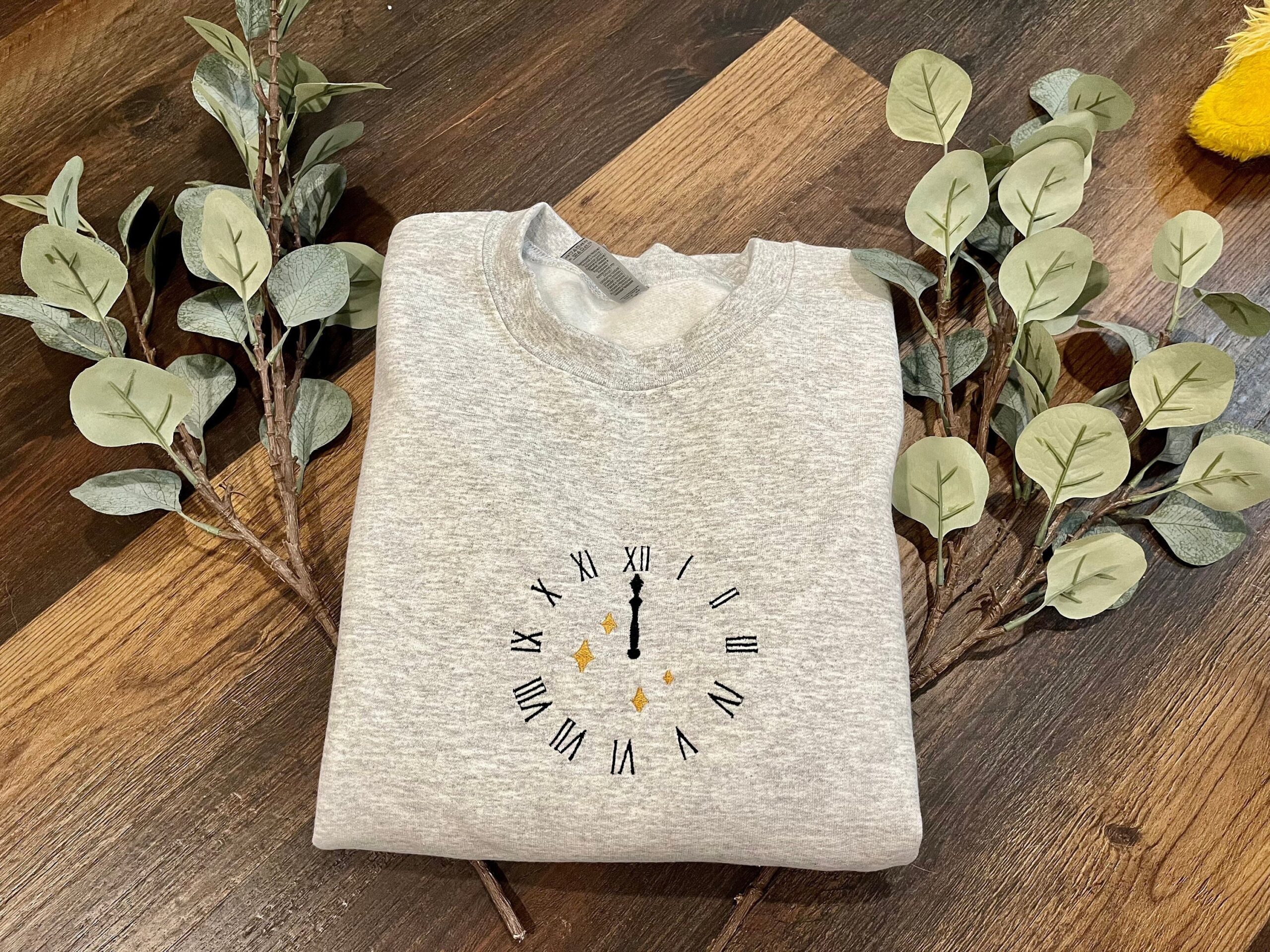 Stunning Embroidered Crewneck Inspired by Taylor Swift - Shop Now!