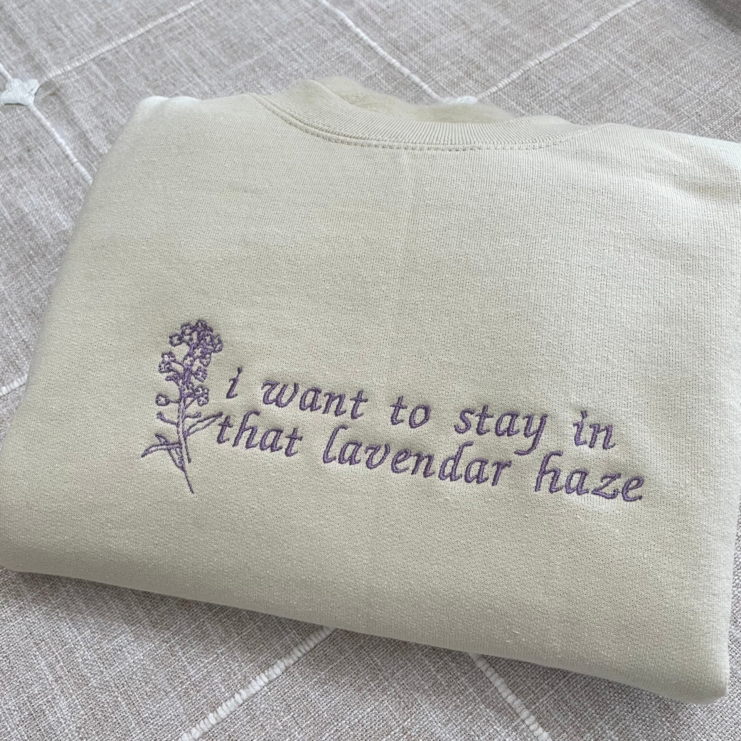 Exquisite Lavender Haze Embroidered Collection by Taylor Swift - Shop Online Now!