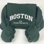 Stylish Embroidered Sweatshirts and Shirts for Sale - Custom Boston Collection