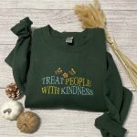 Shop the Trend: Treat People With Kindness Embroidered Sweatshirt - Limited Edition