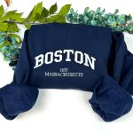 Stylish Embroidered Sweatshirts and Shirts for Sale - Custom Boston Collection