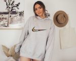 Stylish Anime Nke Embroidered Sweatshirts for Trendy Sweater Lovers