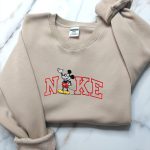 Nike Mickey X Minnie Couple Embroidered Sweatshirt - Unique and Stylish Online Store