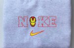 Iron Man Marvel Embroidered Sweatshirt - Perfect Gift for Him | Nike Store