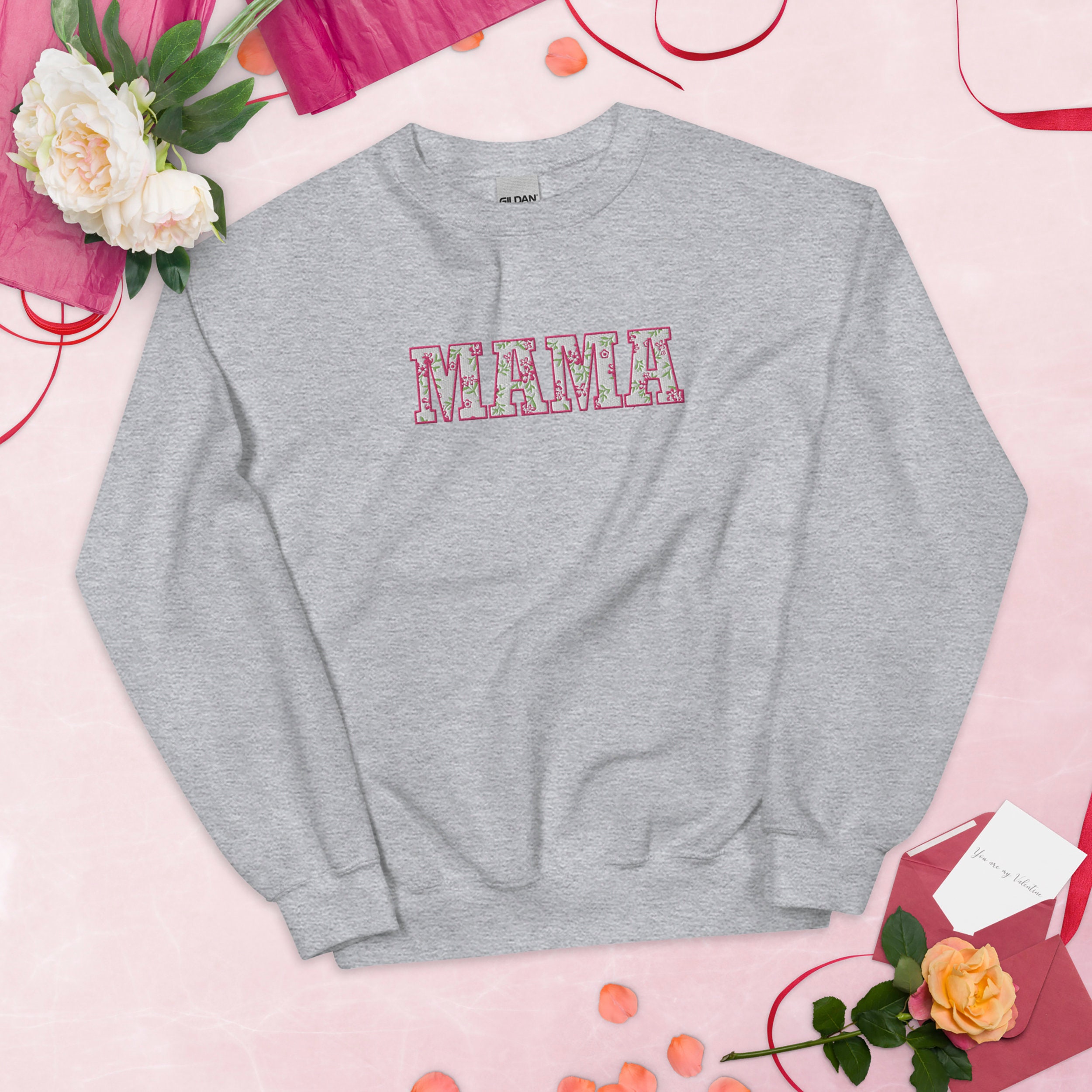 Stunning Mother's Day Embroidered Sweater Gifts For Her