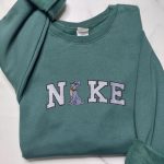 Nike Tramp X Lady Couple Embroidered Cartoon Sweatshirt - Unique and Stylish Embroidered Apparel