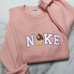 Nike Tramp X Lady Couple Embroidered Cartoon Sweatshirt - Unique and Stylish Embroidered Apparel