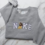 Nike Tramp X Lady Couple Embroidered Cartoon Sweatshirt - Unique and Stylish Embroidered Apparel