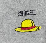 Stylish Embroidered Pirate Anime Hat Sweatshirt - Shop Online Now!